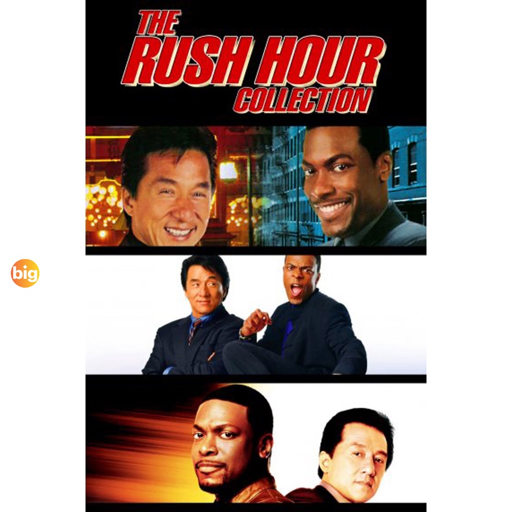 แผ่น DVD หนังใหม่ Rush Hour คู่ใหญ่ฟัดเต็มสปีด ภาค 1-3 DVD Master เสียงไทย (เสียง ไทย/อังกฤษ | ซับ ไ