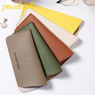 Pearl01 กระเป๋าใส่แว่นตาอ่านหนังสือ แบบนิ่ม แบบพกพา