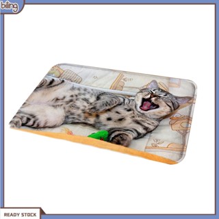 {biling} พรมเช็ดเท้า ลายการ์ตูนน่ารัก 3D สําหรับประตูห้องนอน