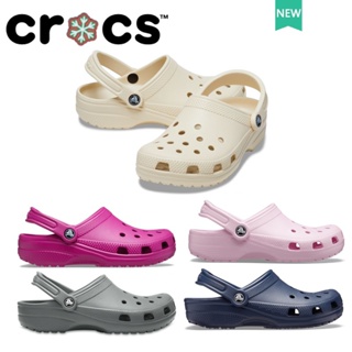 Get 4 Jibbitzs free Crocs รองเท้าแตะ Classic Clog (4สี)