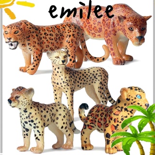 Emilee โมเดลครอบครัวเสือดาว วิทยาศาสตร์ และธรรมชาติ เพื่อการเรียนรู้เด็กก่อนวัยเรียน