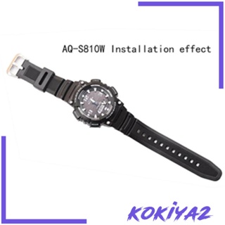 [Kokiya2] สายนาฬิกาข้อมือ TPU TPE แบบเปลี่ยน สําหรับ AE-1300 W-216H W-735H F-108WH W-215