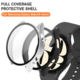 ฟิล์มกระจกนิรภัย ป้องกันรอยขีดข่วน หลากสี สําหรับ Samsung Galaxy Watch6 40 มม. 44 มม.