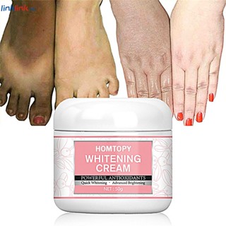 Homtopy Underarm Repair Cream ข้อศอก หัวเข่า Natural Plant Light Black Tender White Sensitive Parts Whitening Black Repair Cream Skin Repair Cream Linklink