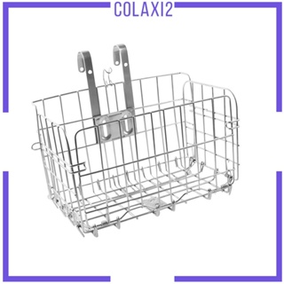 [Colaxi2] ตะกร้าช้อปปิ้ง อเนกประสงค์ ติดตั้งง่าย อุปกรณ์เสริม สําหรับจักรยานพับได้