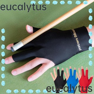 Eucalytus1 ถุงมือสนุ๊กเกอร์ สามนิ้ว ยืดหยุ่น มือซ้าย