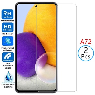 ฟิล์มกระจกนิรภัยกันรอยหน้าจอ สําหรับ samsung a72 a 72 72a 4g 5g a72