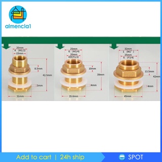 [Almencla1] อะแดปเตอร์เชื่อมต่อท่อน้ํา ติดตั้งง่าย M3/4 นิ้ว M1 นิ้ว DN15