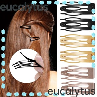 Eucalytus1 กิ๊บติดผม กันลื่น สองชั้น สําหรับเด็กผู้หญิง 24 ชิ้น