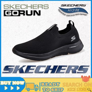 Skechers_go Run Arch-fit รองเท้าผ้าใบลําลอง แฟชั่นสําหรับผู้ชาย เหมาะกับการเล่นกีฬา [size36-48]