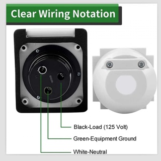 [Tachiuwa21] ปลั๊กไฟ 125V 30A ติดตั้งง่าย อุปกรณ์เสริม สําหรับรถพ่วง เรือ RV