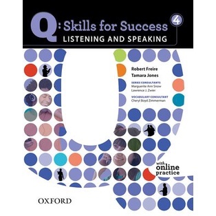 Bundanjai (หนังสือเรียนภาษาอังกฤษ Oxford) Q : Skills for Success 4, Listening &amp; Speaking : Students Book +Online