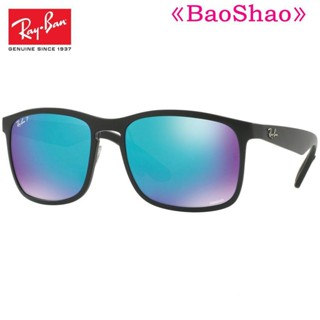 [ของแท้] แว่นตากันแดด Ray Ban Chromance Rb4264 601Sa1 เนื้อแมตต์ สีดํา สีฟ้า