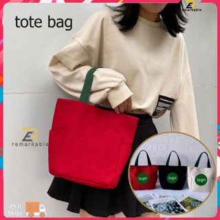 คลังสินค้าพร้อม Starbucks Thickened Canvas Lunch Bag Office Worker Handbag Lunch Box Handbag above_th