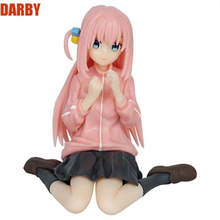 Darby โมเดลฟิกเกอร์การ์ตูนอนิเมะ Gotoh Hitori Bocchi The Rock ขนาด 8.5 ซม. สีชมพู ของเล่นสําหรับเด็ก