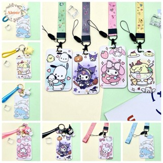 Ahour ซองใส่บัตรอะคริลิค ลายการ์ตูน Kuromi Melody สําหรับขับรถ