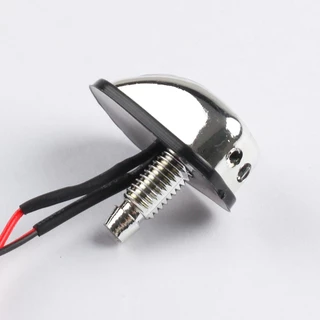 หัวฉีดสเปรย์ปัดน้ําฝน ติดกระจกหน้ารถยนต์ LED 2 ชิ้น