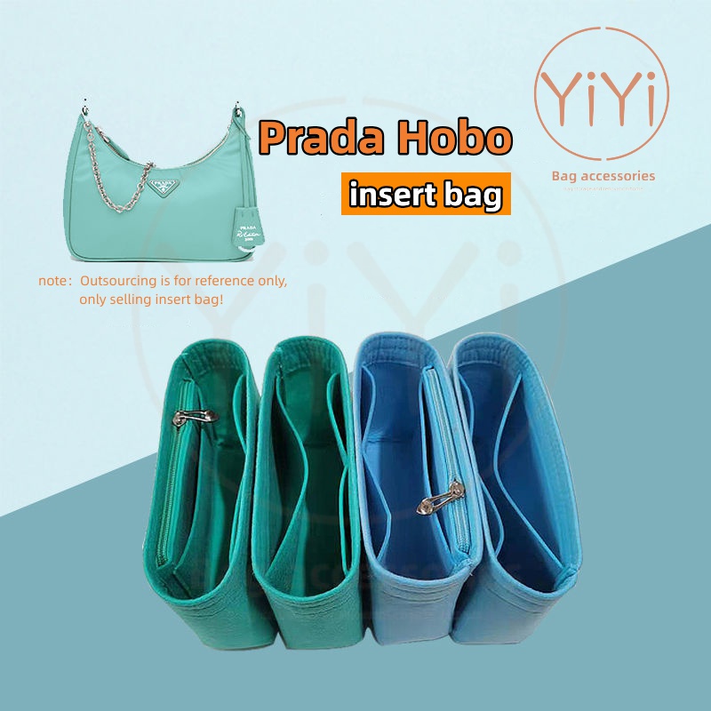 [YiYi]ที่จัดระเบียบกระเป๋า Prada Hobo กระเป๋าด้านใน สำหรับจัดระเบียบของ ประหยัดพื้นที
