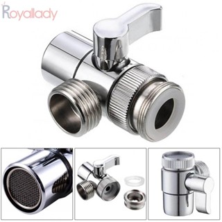 #ROYALLADY#Faucet ตัวแปลงวาล์ว สําหรับวาล์วมุม และท่อเชื่อมต่อในห้องครัว หรือห้องน้ํา