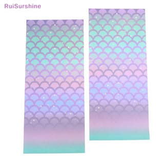 Ruisurshine ถุงพลาสติก สําหรับใส่ขนม บิสกิต 50 ชิ้น