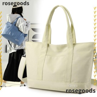 Rosegoods1 กระเป๋าโท้ทแฟชั่น แบบพกพา ความจุสูง