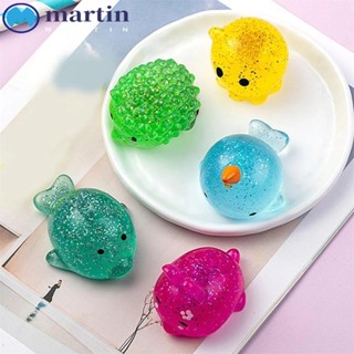 Martin Mochi Fidget ของเล่นบรรเทาความเครียด รูปปลาโลมา ปู ปลาวาฬ น่ารัก แบบนิ่ม ของขวัญ