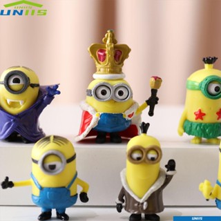 Uniis ตุ๊กตาการ์ตูน Gru Agnes สําหรับตกแต่งบ้าน 10 ชิ้น ต่อชุด