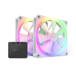 FAN CASE 14CM NZXT F140 RGB TWIN PACK WHITE [RF-R14DF-W1]