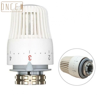 【ONCEMOREAGAIN】2Pc M30x1.5 Thermostatic Radiator Valve Replacement Sensor Head New ControlValve