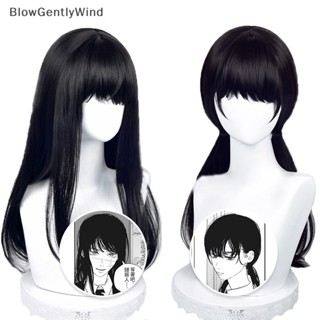 Blowgentlywind วิกผมคอสเพลย์ อะนิเมะ Mitaka Asa Asa Mitaka ยาว 65 ซม. ทนความร้อน สีดํา สําหรับปาร์ตี้ BGW