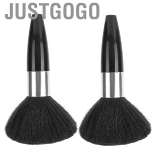 Justgogo Neck Duster Brush Hairdressing Hair Cutting Makeup Barber Salon C Dso