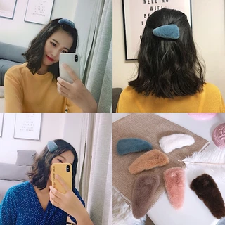 ส่งจากไทย❤️1บาทกิ๊บติดผมน่ารักๆฟูๆเกาหลีในไทยน่ารักเด็กผู้หญิงไปโรงเรียนราคาส่งเครื่องประดับผม