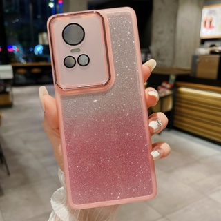 เคสโทรศัพท์มือถือแบบนิ่ม ใส กันกระแทก กันรอยกล้อง ลายกลิตเตอร์ สําหรับ OPPO A15 A15S A16 A16K A17 A17K A58 5G A78 5G A78 4G RENO10 10 Pro