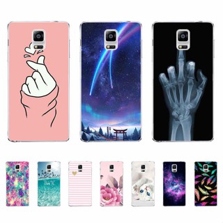 Samsung Galaxy note 4 note 5 เคส TPU นิ่ม ซิลิโคน ป้องกันเต็มรูปแบบ เคส