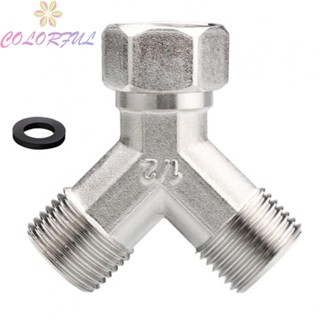 【COLORFUL】Connector 1/2" DN15 Brand New Copper Corrosion Resistant High Quality