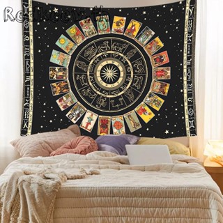 Redkeev™ Mandala พรมปูพื้น รูปไพ่ทาโรต์ ขนาด 95x73 ซม. สําหรับแขวนตกแต่งผนังบ้าน