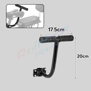 R.H. อานเบาะที่นั่งหลัง Pu กันกระแทกสีดําสําหรับรถจักรยาน พนักพิงจักรยาน bicycle seat