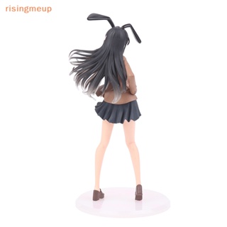 [risingmeup] โมเดลฟิกเกอร์ PVC รูปการ์ตูนอนิเมะ Taito Sakurajima Mai Coreful Bunny Ver Sexy Girl Hentai ของเล่นสะสม สําหรับเด็ก