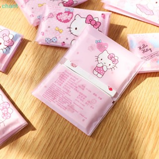 (chant) กระดาษทิชชู่ ผ้าขนหนู พิมพ์ลายการ์ตูน Hello Kitty Kawaii Sanrio น่ารัก แบบพกพา สําหรับเด็กผู้หญิง 2023