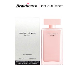 Narciso Rodriguez For Her Eau de Parfum 100 ml (Tester Box) น้ำหอมผู้หญิง Floral-Musky Musk