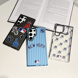 Casetify เคสโทรศัพท์มือถือ ซิลิโคนนิ่ม ลายกลิตเตอร์วิบวับ สําหรับ Samsung Galaxy S23 S22 Plus Ultra