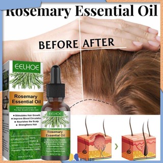 Eelhoe Rosemary Hair Care Essential Oil Anti-frizz Growth Hairs Smooth Serum Hair Oil Anti Hairs Loss New Treatments Hair Beauty ผม MOLISA