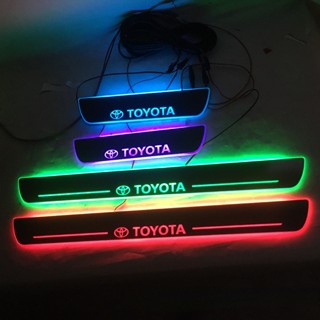 แผ่นกันรอยประตูรถยนต์ led สําหรับ Toyota ALTIS COROLLA