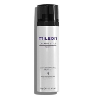 มูสที่อุดมด้วยเชียบัตเตอร์ สำหรับผมลอน Milbon Wave Enhancing Hair Mousse 4