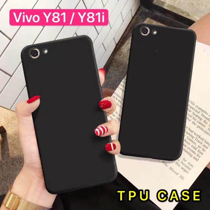 เคส Vivo Y81i / Y81 สำหรับวีโว่ ซิลิโคนสีดำ กันกระแทก นิ่ม TPU Case