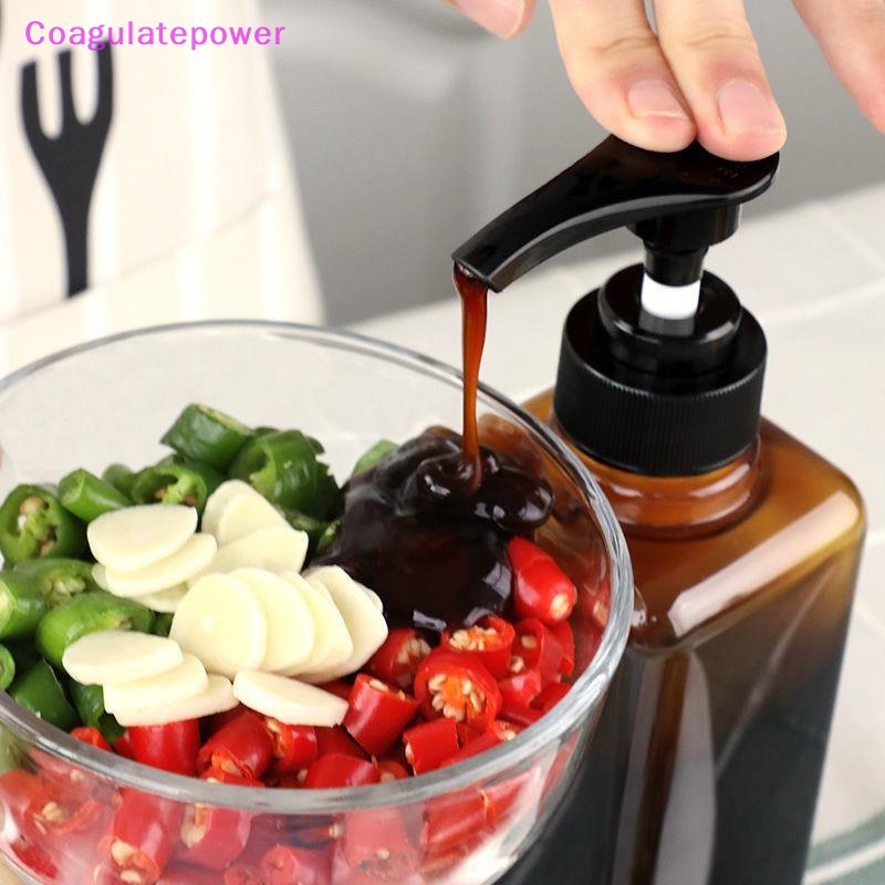 Coa 500ML/1000ML Liquid Dispenser ขนาดกาแฟน้ําเชื่อมขวดหยดปั๊มไฮดรอลิกหัวฉีดครัวน้ําผึ้ง Jar คอนเทนเนอร์ Wer - รูปที่ 5