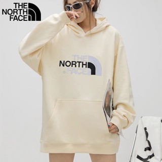 เสื้อกันหนาวลําลอง มีฮู้ด ลาย The North Face แบบดั้งเดิม สไตล์สปอร์ต สําหรับคู่รัก