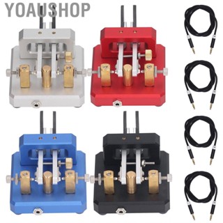 Yoaushop Morse Key  CW Easy Tapping Durable Good Workmanship for Training