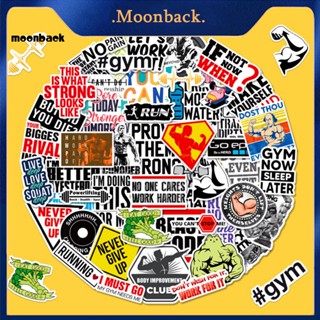 &lt;moonback&gt; สติกเกอร์ไวนิล รูปถ้วยน้ํา มีสีสัน กันน้ํา สะดวกสบาย ของเล่นสําหรับเด็ก 50 ชิ้น ต่อถุง