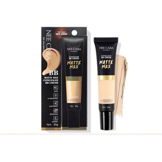 ♦️ของแท้·ส่งด่วน·ถูก♦️Nee Cara Matte Max Concealer BB Cream #N366 : neecara นีคาร่า คอนซีลเลอร์ บีบี ครีม แมท dayse